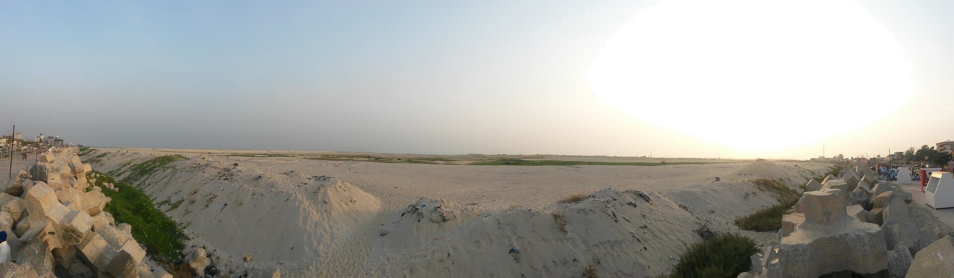 Eko Atlantic waterfront development on the Lagos coastline