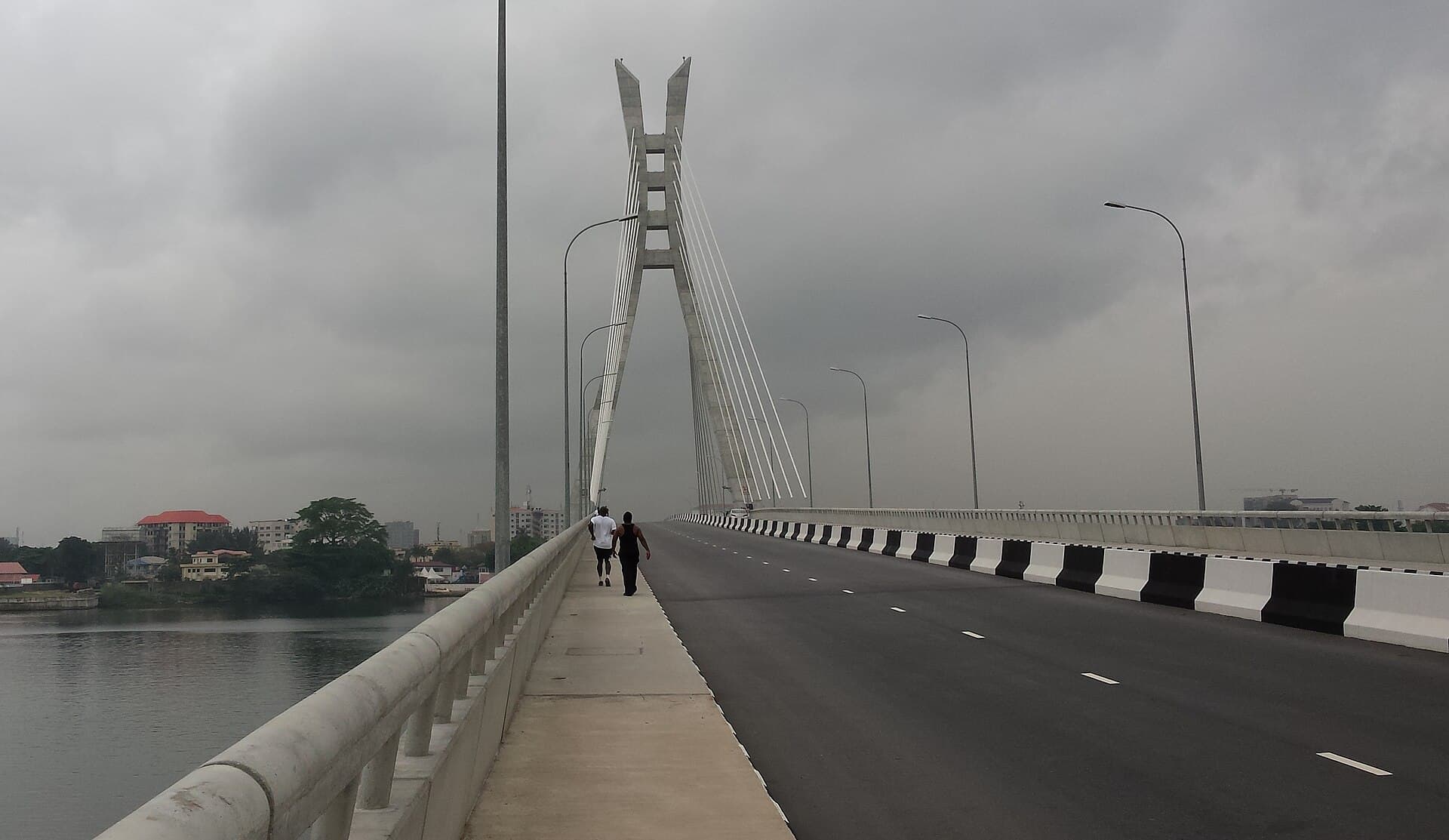 Lekki–Ikoyi Link Bridge, the cable-stayed bridge that connects Lekki and Ikoyi in Lagos