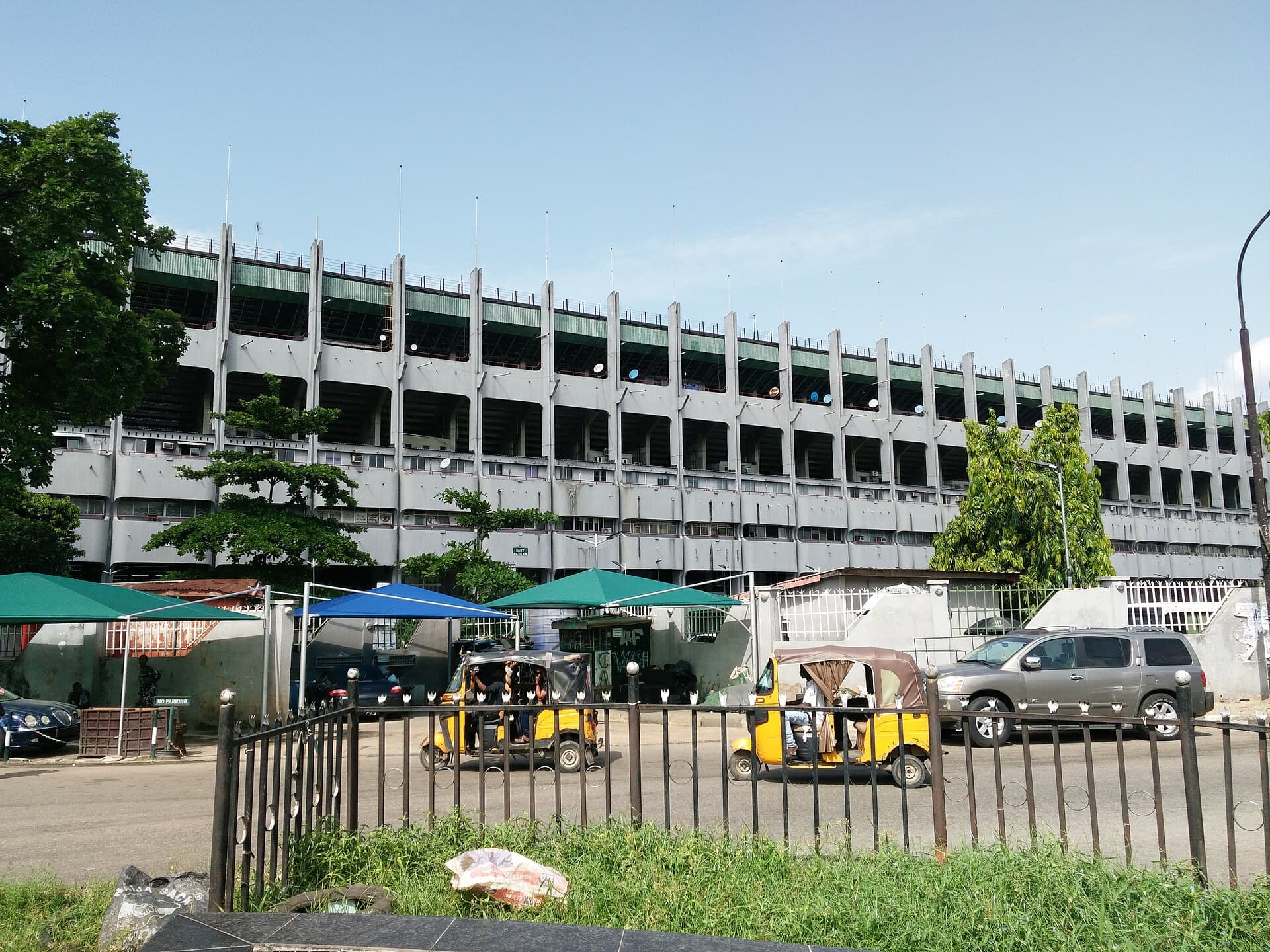 Tafawa Balewa Square on Lagos Island